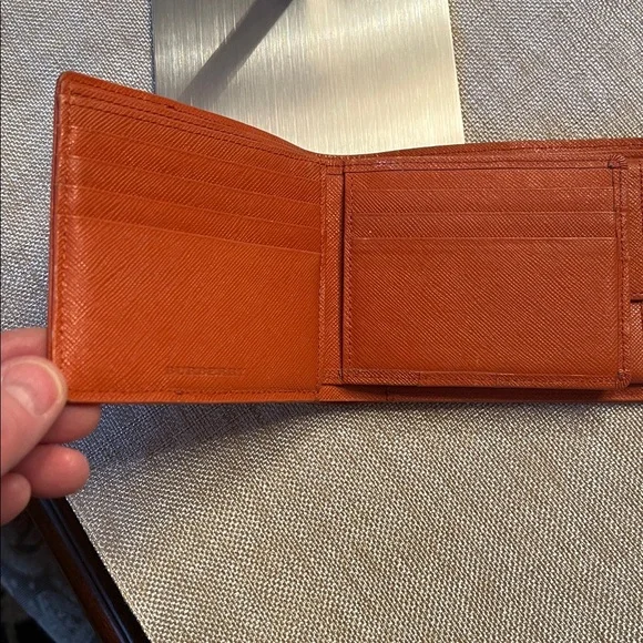 Burberry Checkered Canvas and Leather Wallet - Picture 6 of 17